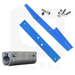 KTSXBRA - Kit soporte modificación sacudida LaCruz para Braud NH con una sola columna - izquierdo, markets:  []string{"A", "B", "AU"}