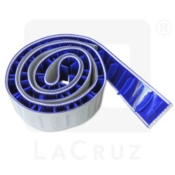 46300 - Cinta brazo de descarga lateral de 310 mm Pellenc con grapa y eje - 7560 mm, markets:  []string{"A", "B", "AU"}