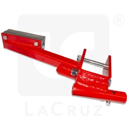 S3SXALM - Soporte modificación sacudida izquierdo LaCruz para Alma - columna 80 x 90 mm, markets:  []string{"A", "B", "AU"}